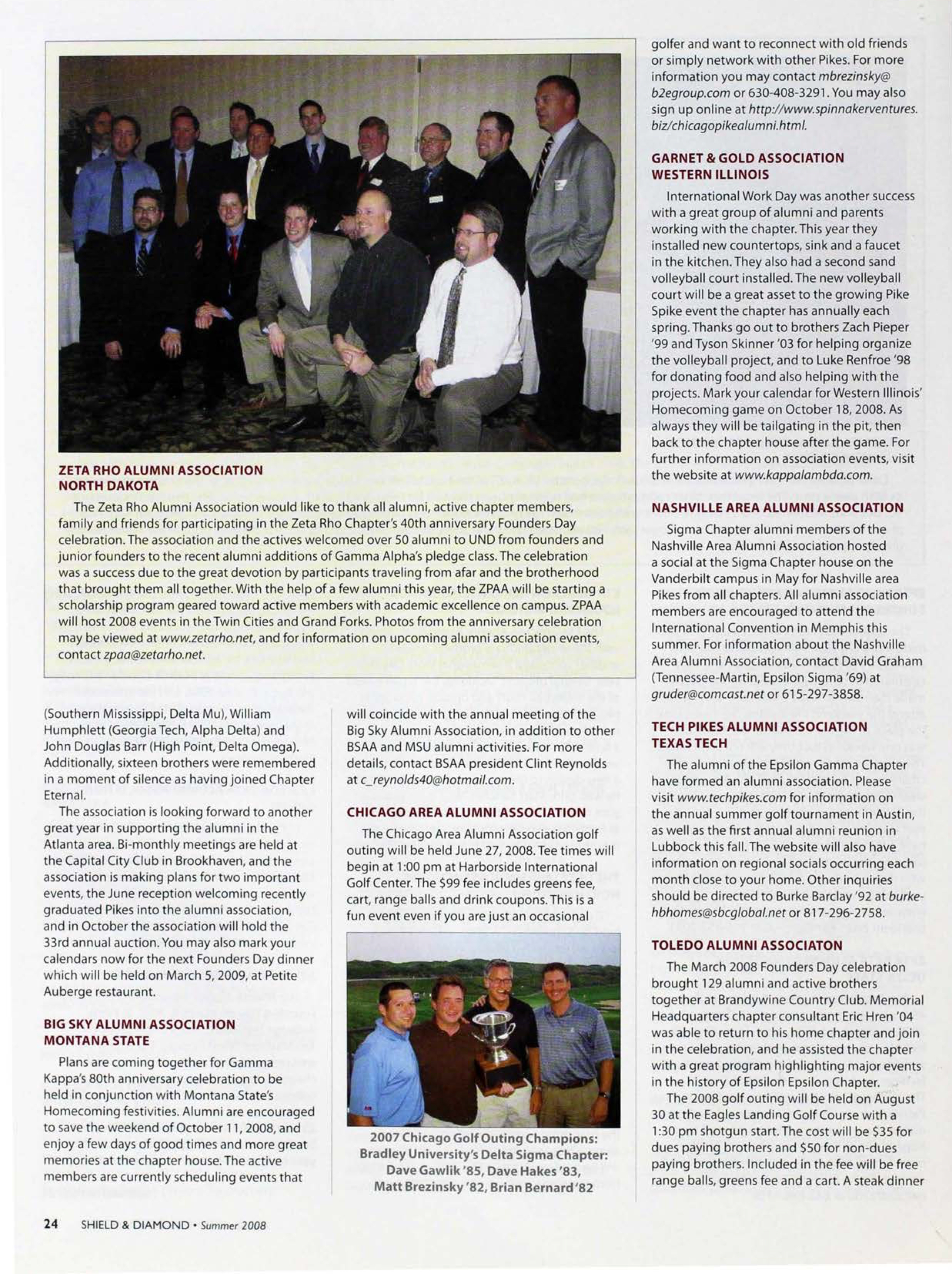 Zeta Rho Alumni Association North Dakota